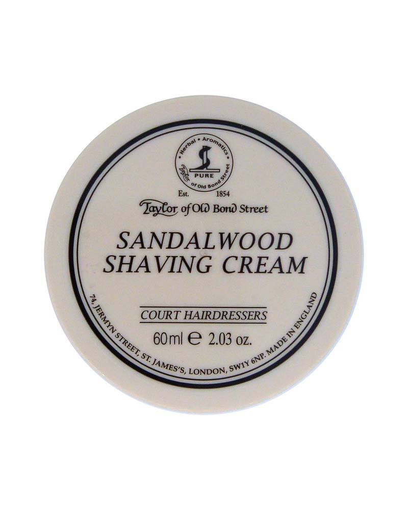 taylor sandalwood shaving cream