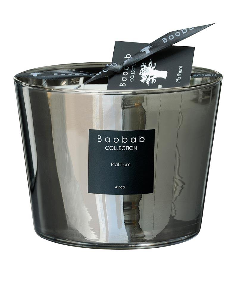 Baobab Collection Platinum Candle Max10 ESBjERG