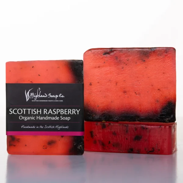 Highland Soap Co. - Wild Scottish Raspberry Glycerin Seife 150g