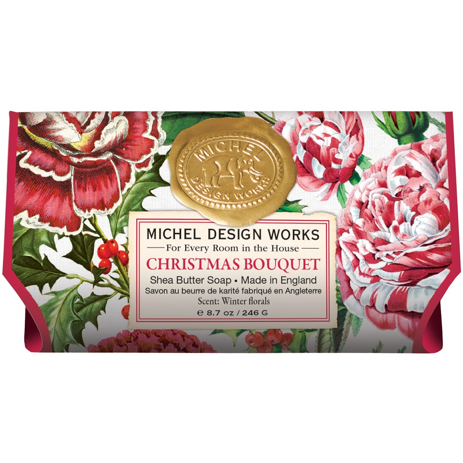 Michel Design Works - Christmas Bouquet Large Bath Soap
